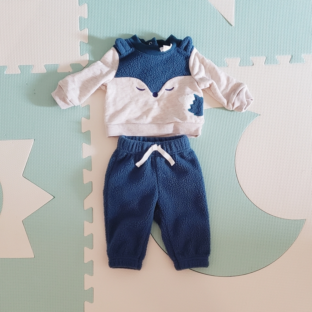 Fox newborn set